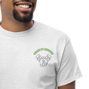T-Shirt Unisex Ricamata 100% Cotone – Confortevole – Design Terre di Motori-Biiply