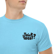 T-Shirt Unisex Ricamata 100% Cotone – Confortevole – Design Trick or Treat - 51 - Biiply - Inizia Il tuo progetto