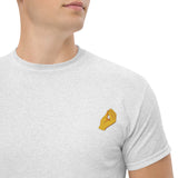 T-Shirt Unisex Ricamata 100% Cotone – Confortevole – Design Tutta L'italia