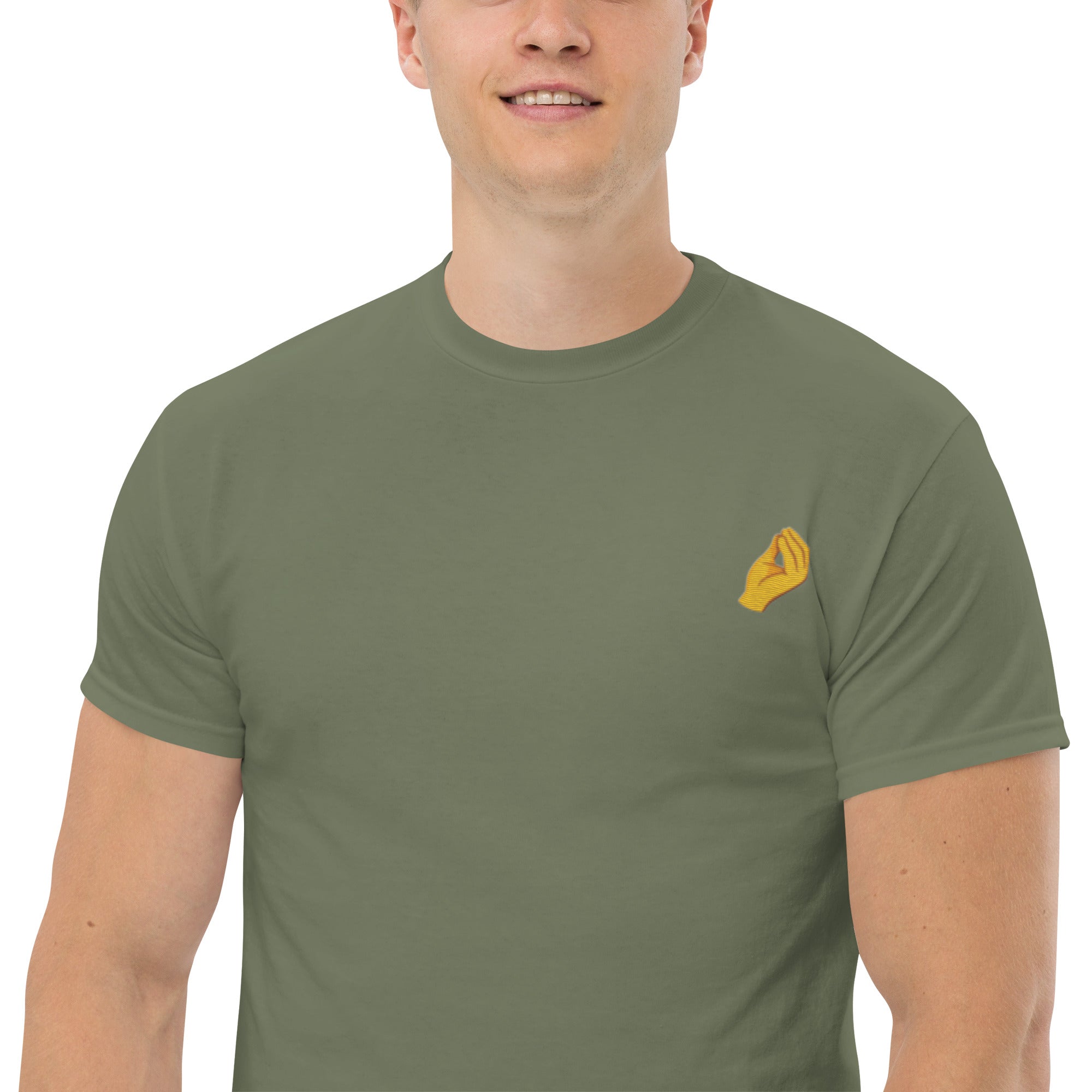 T-Shirt Unisex Ricamata 100% Cotone – Confortevole – Design Tutta L'italia-Biiply