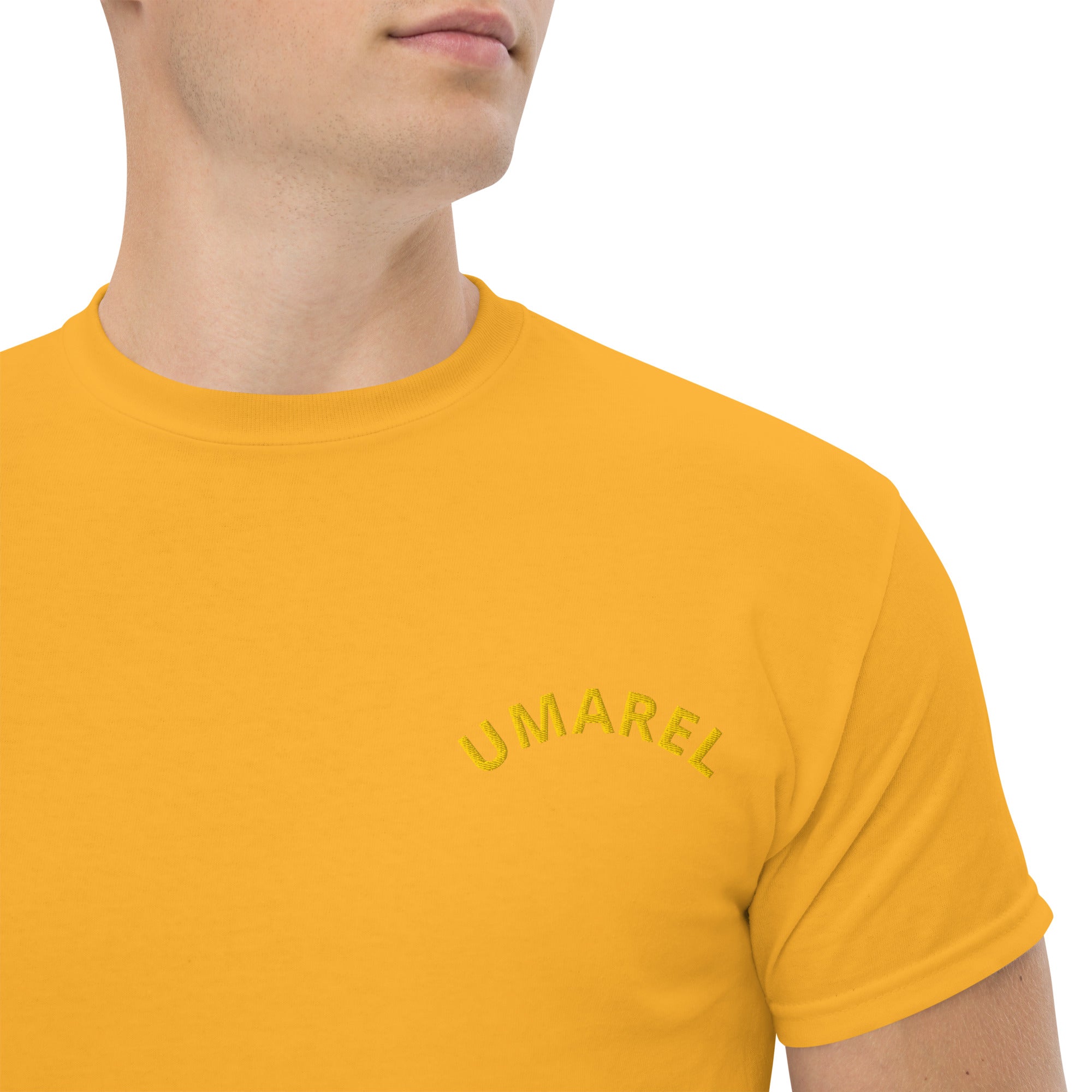 T-Shirt Unisex Ricamata 100% Cotone – Confortevole – Design Umarel-Biiply