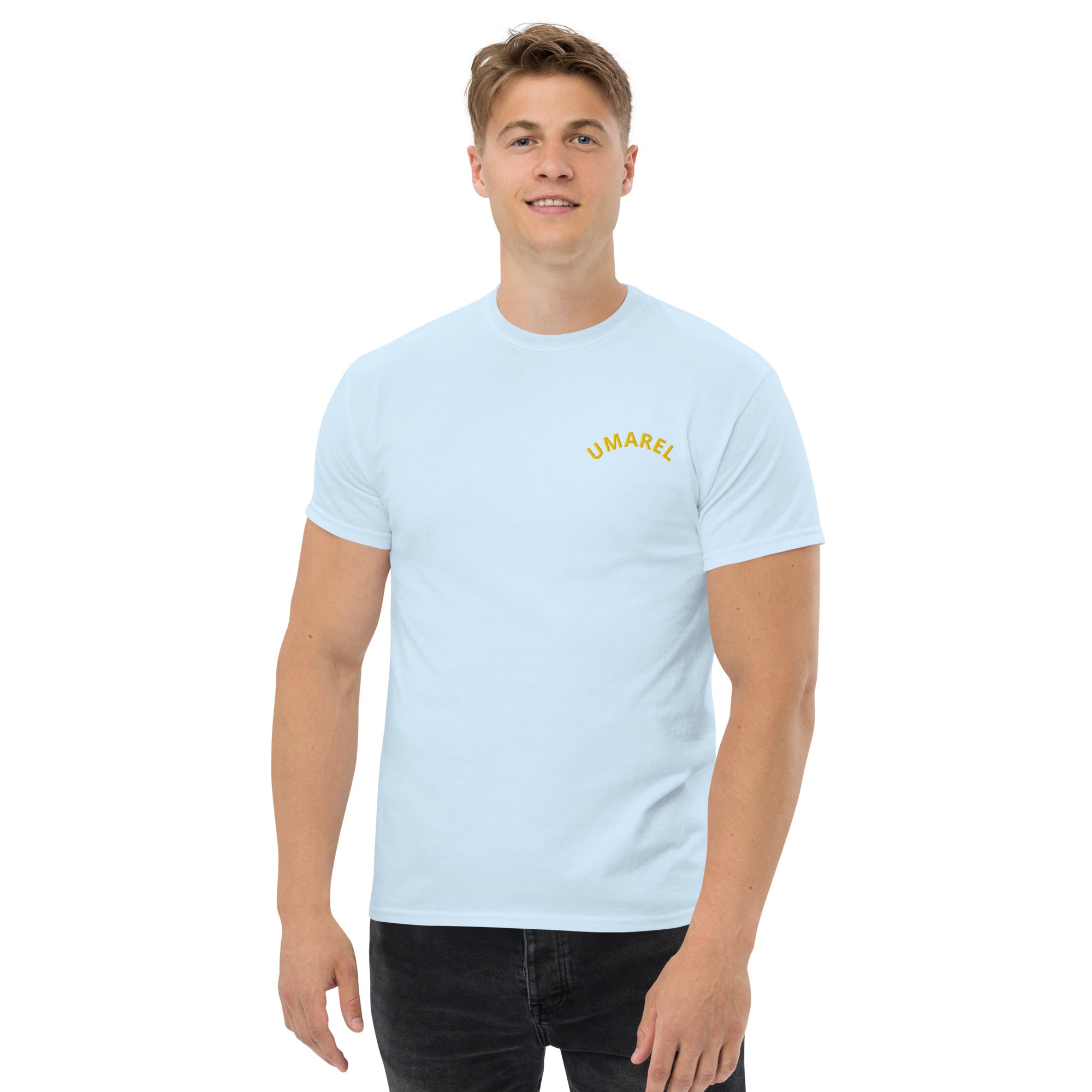 T-Shirt Unisex Ricamata 100% Cotone – Confortevole – Design Umarel-Biiply