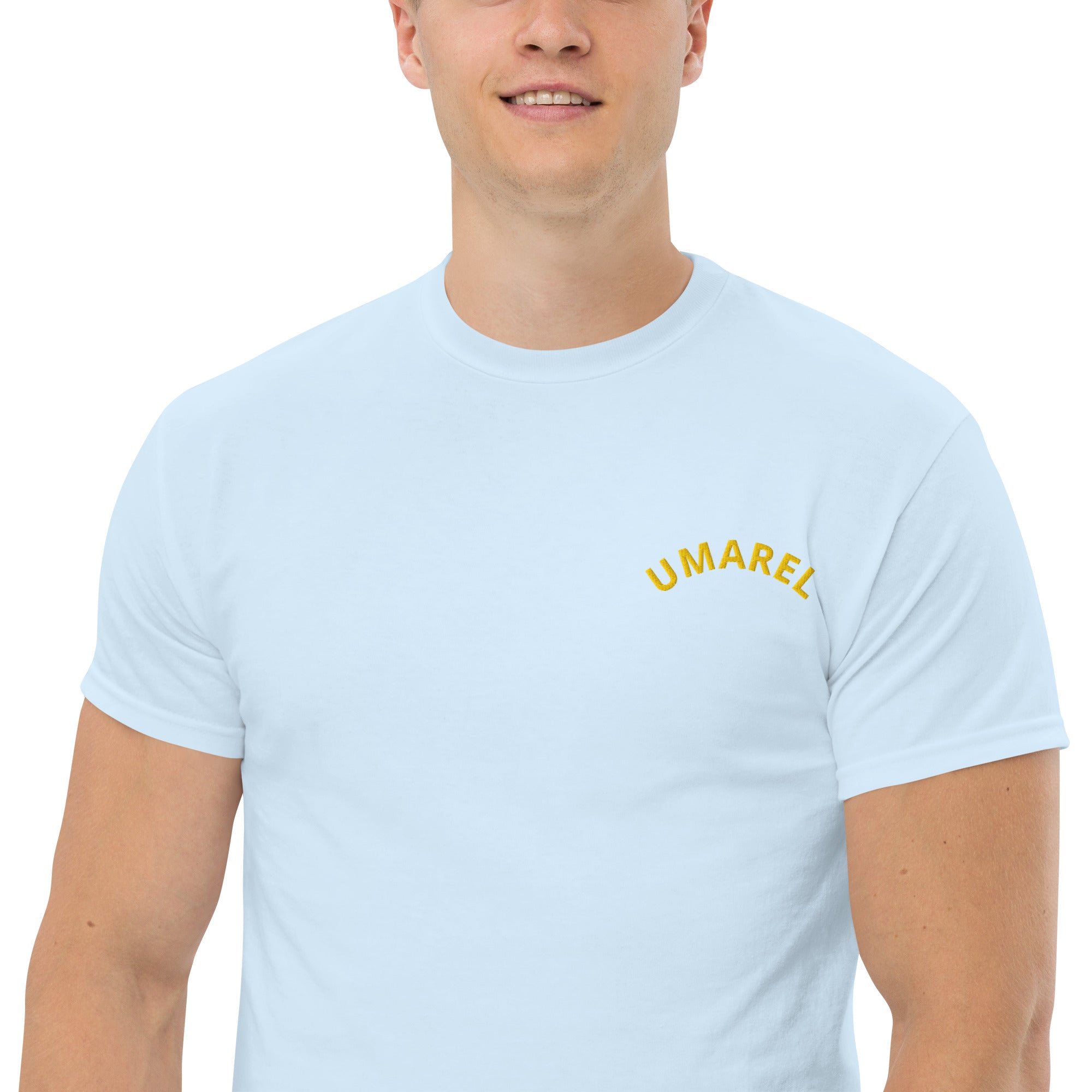 T-Shirt Unisex Ricamata 100% Cotone – Confortevole – Design Umarel-Biiply