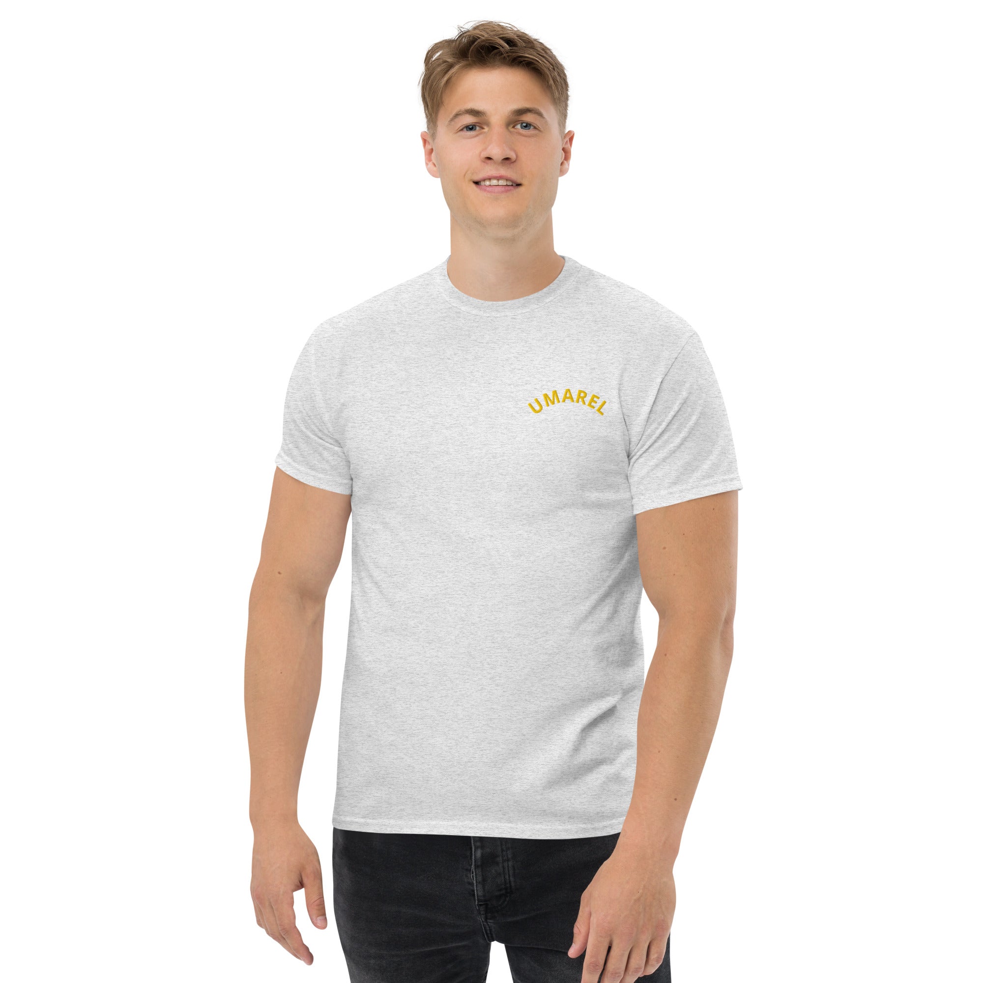 T-Shirt Unisex Ricamata 100% Cotone – Confortevole – Design Umarel-Biiply