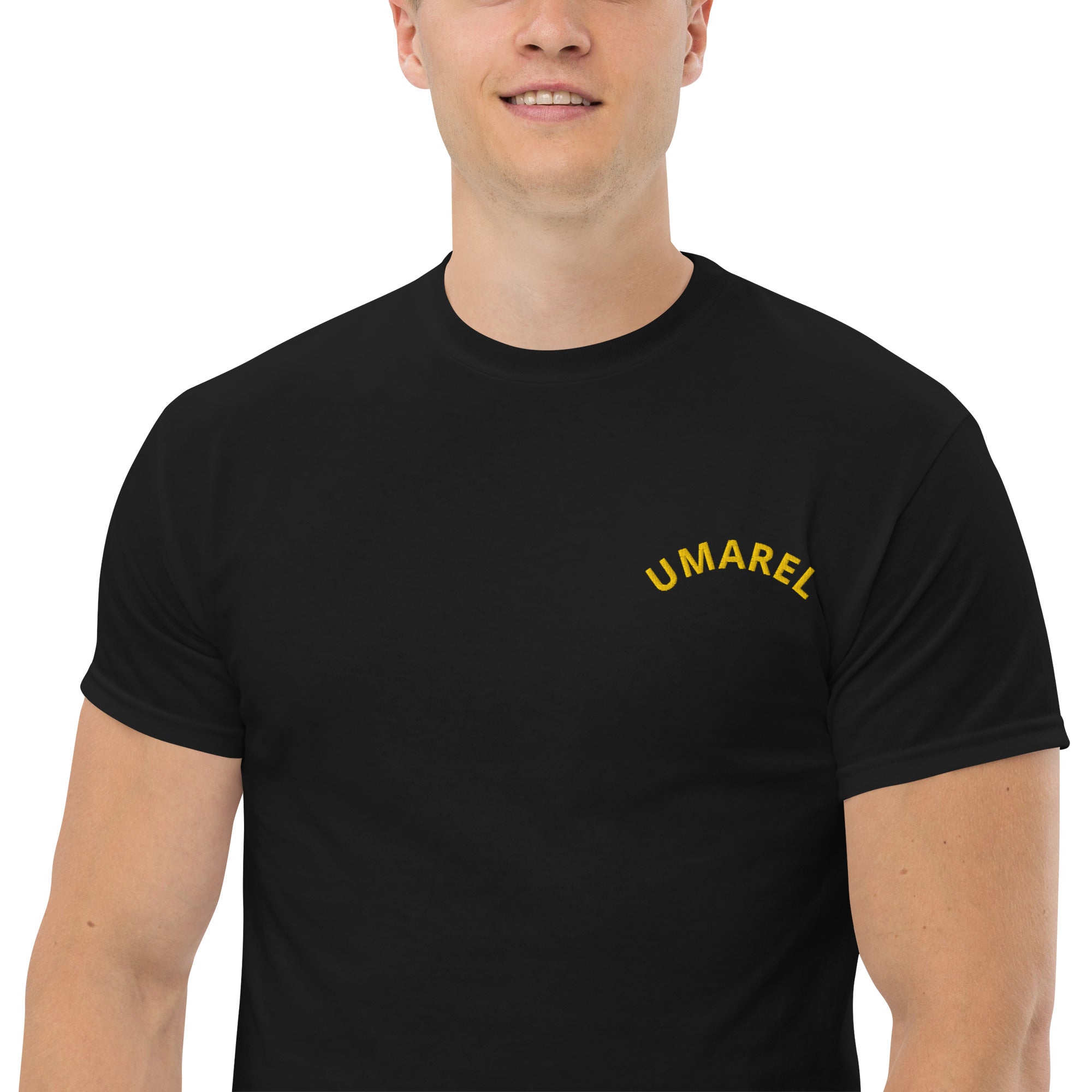 T-Shirt Unisex Ricamata 100% Cotone – Confortevole – Design Umarel-Biiply