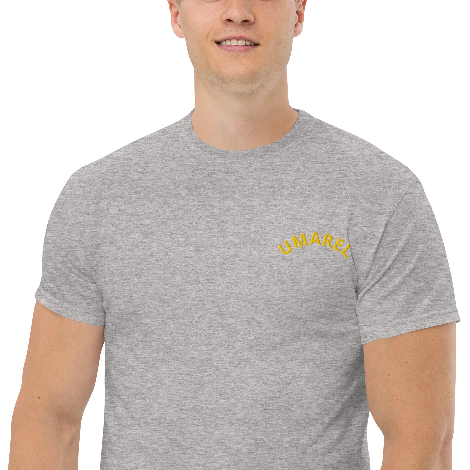 T-Shirt Unisex Ricamata 100% Cotone – Confortevole – Design Umarel-Biiply
