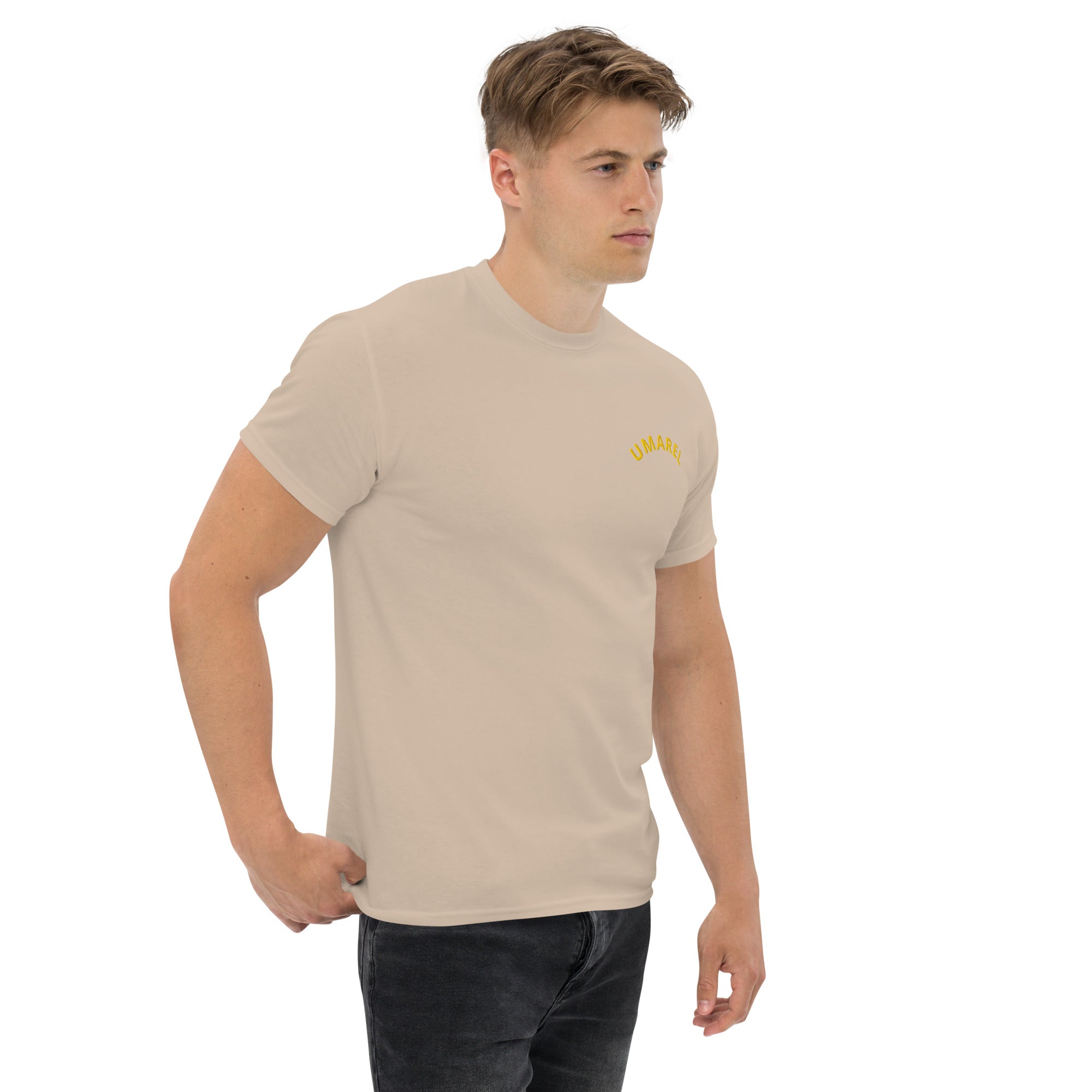 T-Shirt Unisex Ricamata 100% Cotone – Confortevole – Design Umarel-Biiply