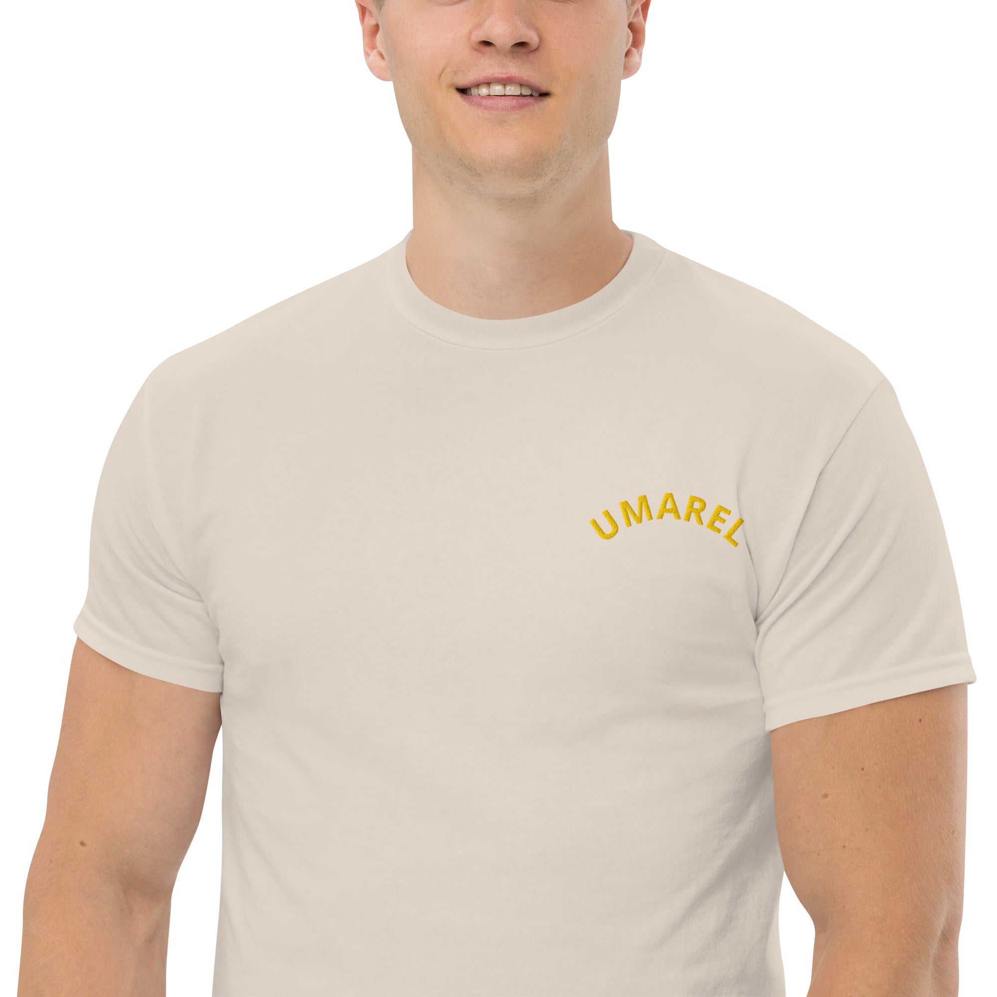 T-Shirt Unisex Ricamata 100% Cotone – Confortevole – Design Umarel-Biiply