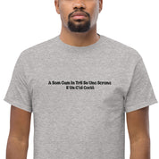 T-Shirt Unisex Ricamata 100% Cotone – Confortevole – Design Una Scrana-Biiply