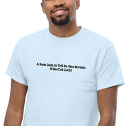 T-Shirt Unisex Ricamata 100% Cotone – Confortevole – Design Una Scrana-Biiply