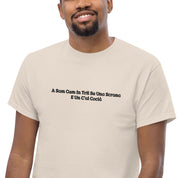 T-Shirt Unisex Ricamata 100% Cotone – Confortevole – Design Una Scrana-Biiply