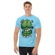 T-Shirt Unisex Stampata 100% Cotone – Confortevole – Design Addominali Hulk-Biiply