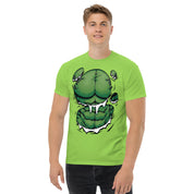 T-Shirt Unisex Stampata 100% Cotone – Confortevole – Design Addominali Hulk-Biiply