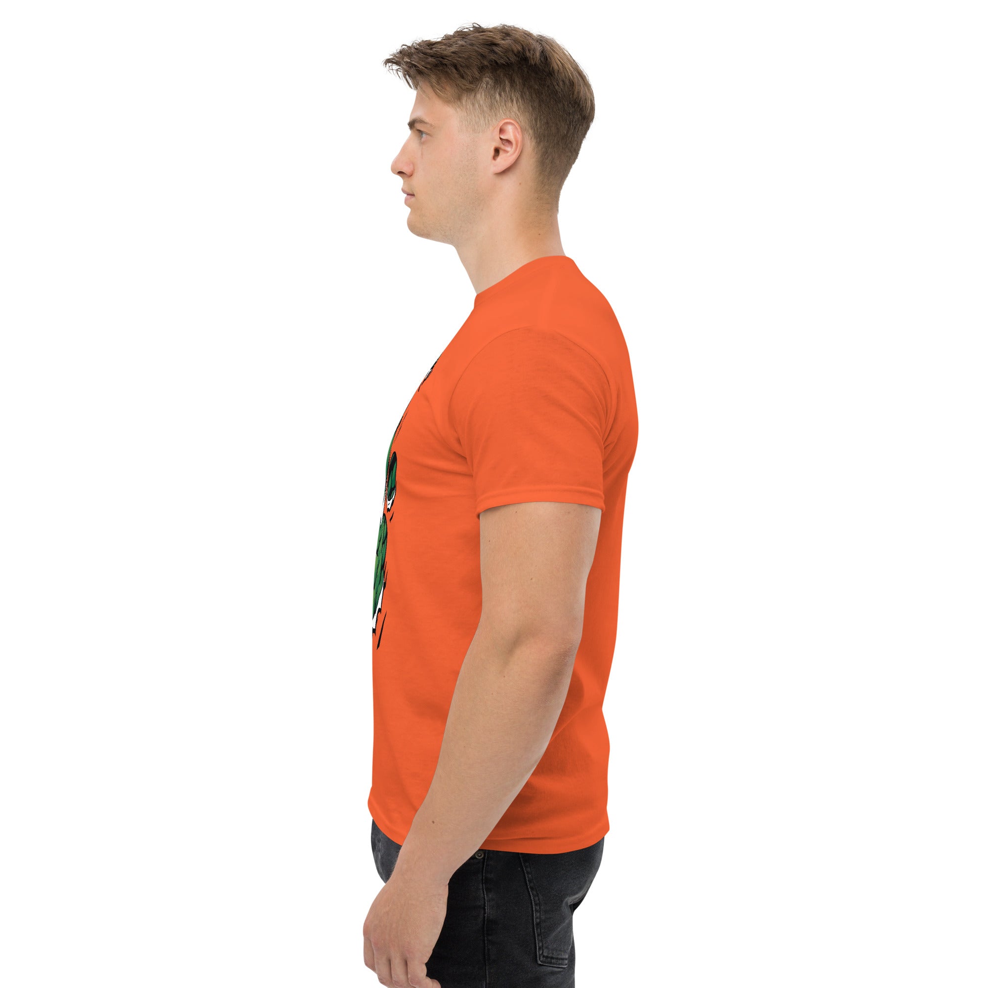 T-Shirt Unisex Stampata 100% Cotone – Confortevole – Design Addominali Hulk-Biiply