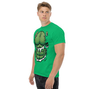 T-Shirt Unisex Stampata 100% Cotone – Confortevole – Design Addominali Hulk-Biiply
