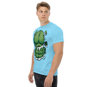 T-Shirt Unisex Stampata 100% Cotone – Confortevole – Design Addominali Hulk-Biiply