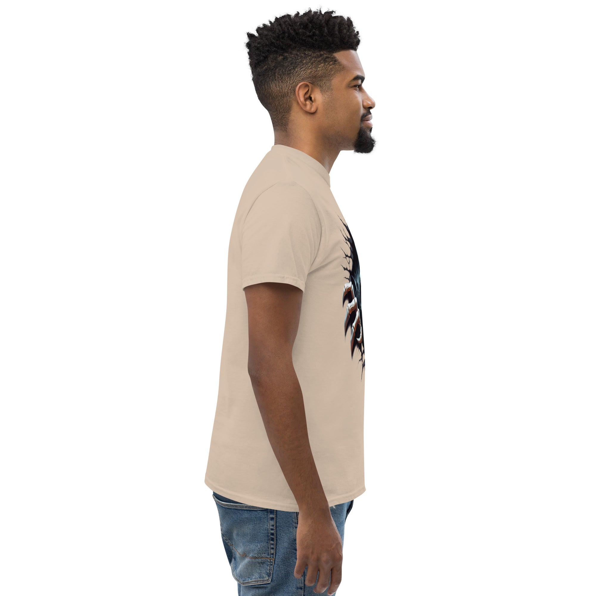 T-Shirt Unisex Stampata 100% Cotone – Confortevole – Design Alien Scream-Biiply