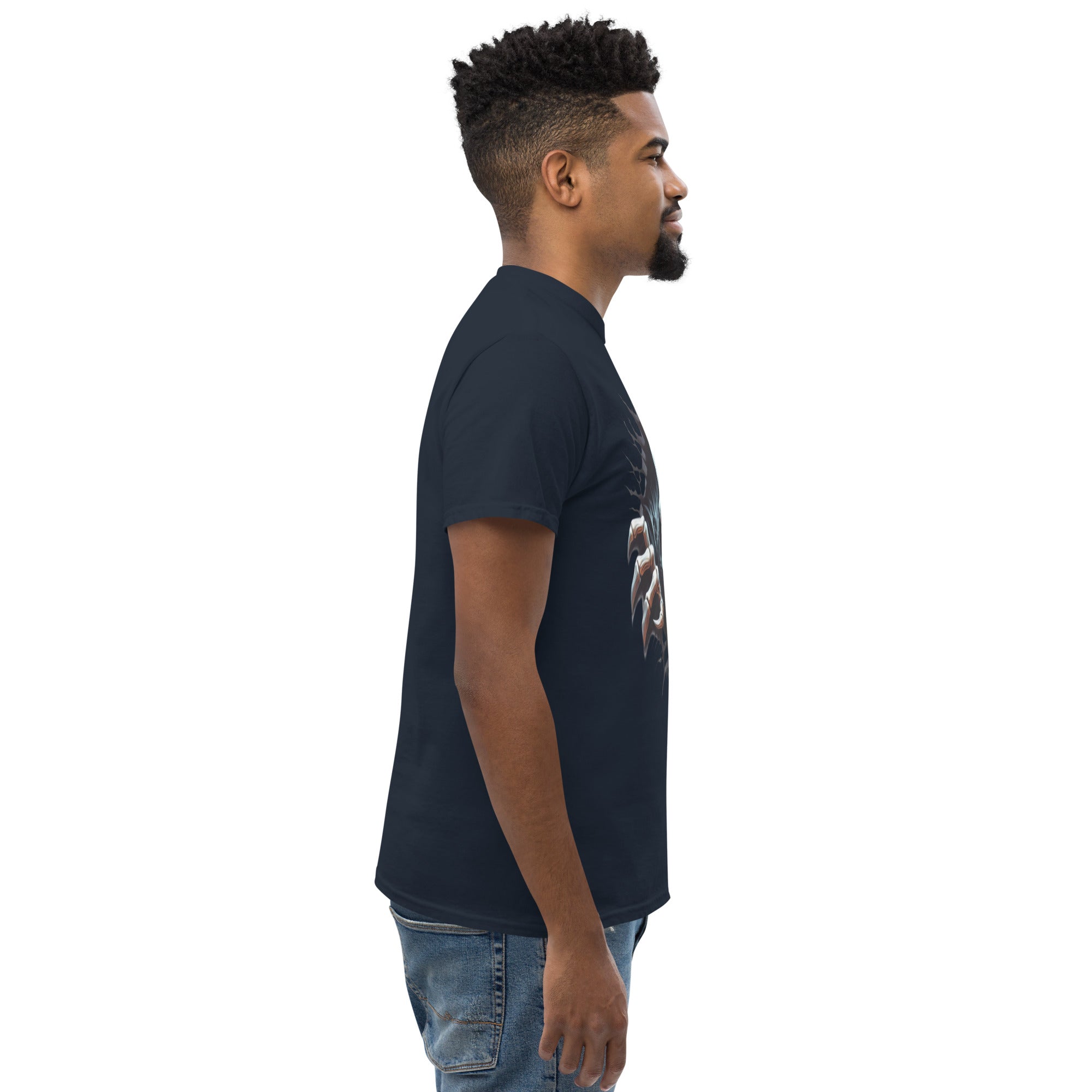 T-Shirt Unisex Stampata 100% Cotone – Confortevole – Design Alien Scream-Biiply