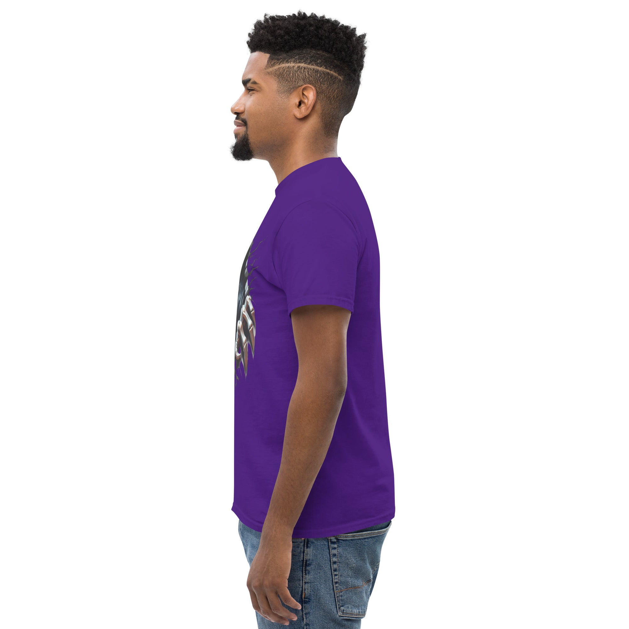 T-Shirt Unisex Stampata 100% Cotone – Confortevole – Design Alien Scream-Biiply