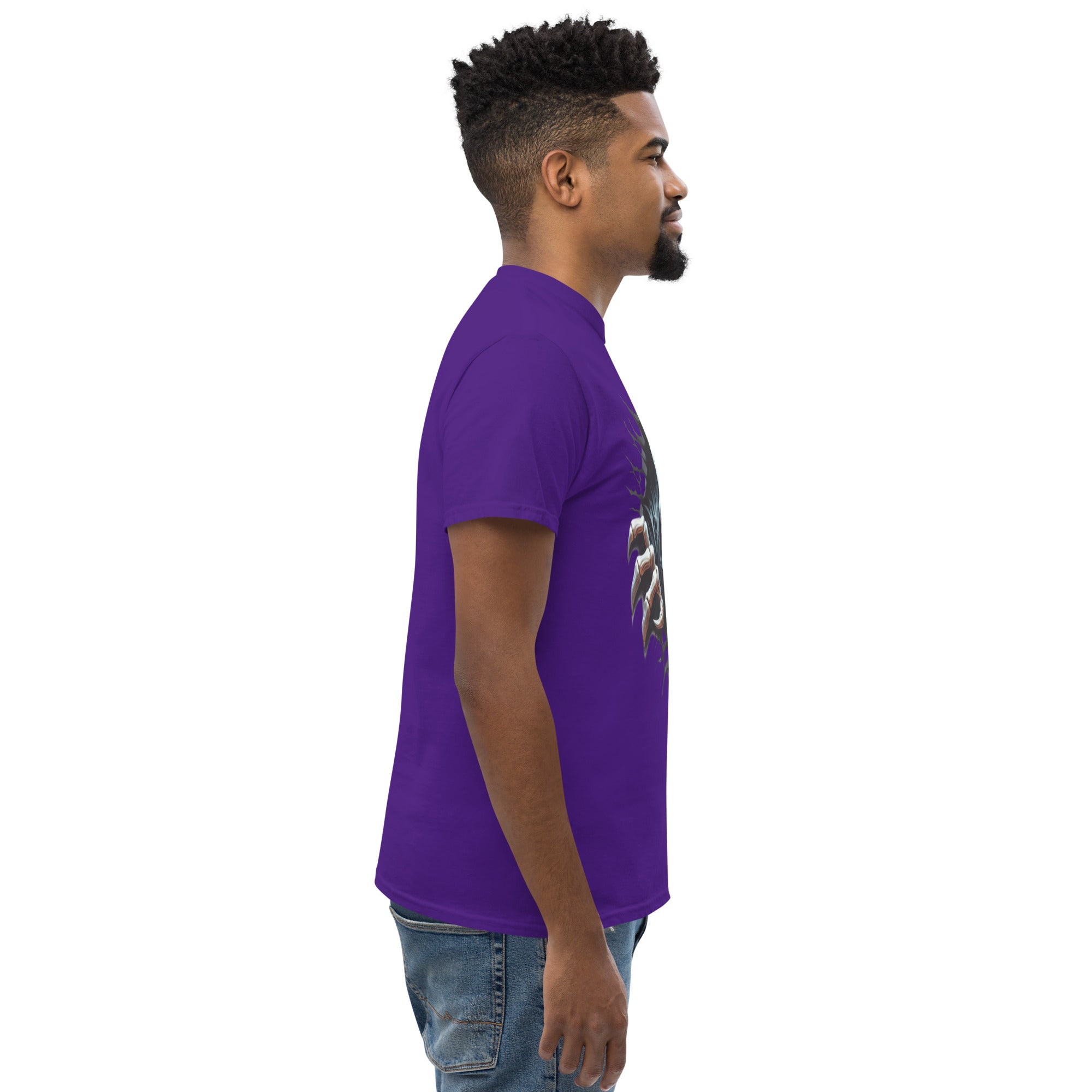 T-Shirt Unisex Stampata 100% Cotone – Confortevole – Design Alien Scream-Biiply