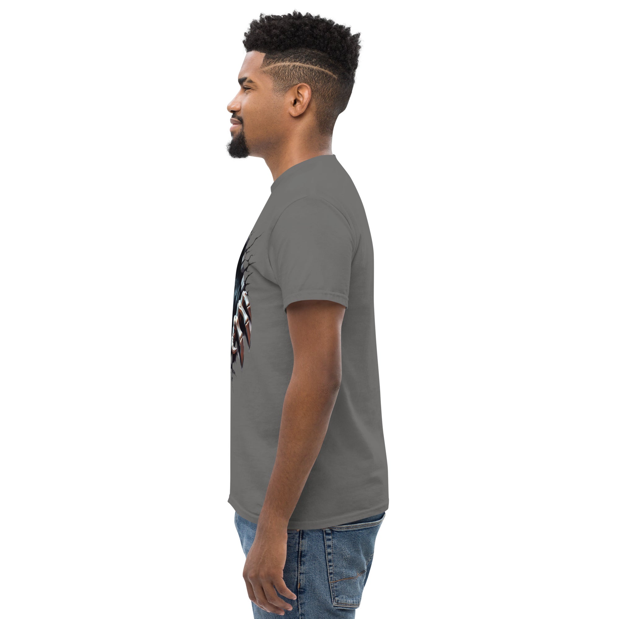 T-Shirt Unisex Stampata 100% Cotone – Confortevole – Design Alien Scream-Biiply