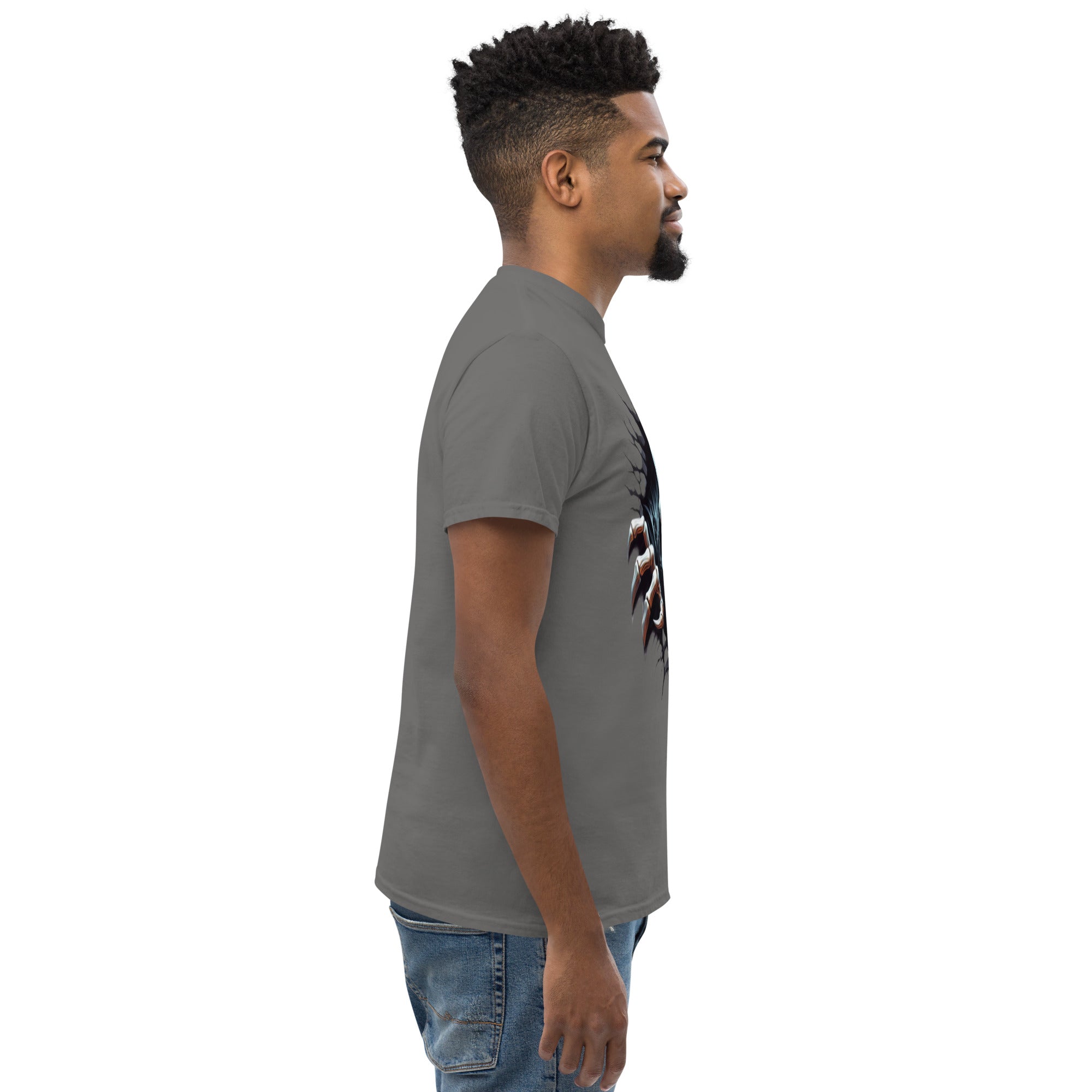 T-Shirt Unisex Stampata 100% Cotone – Confortevole – Design Alien Scream-Biiply