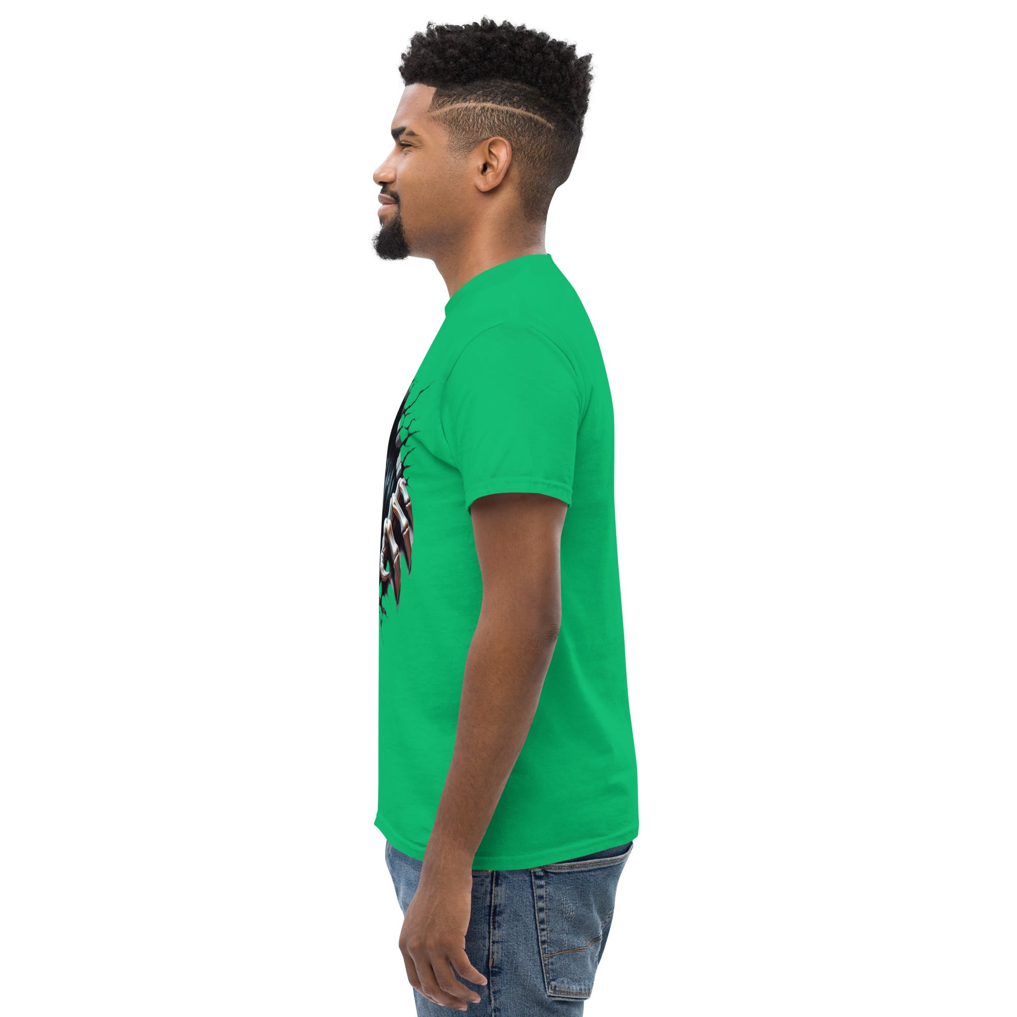T-Shirt Unisex Stampata 100% Cotone – Confortevole – Design Alien Scream-Biiply