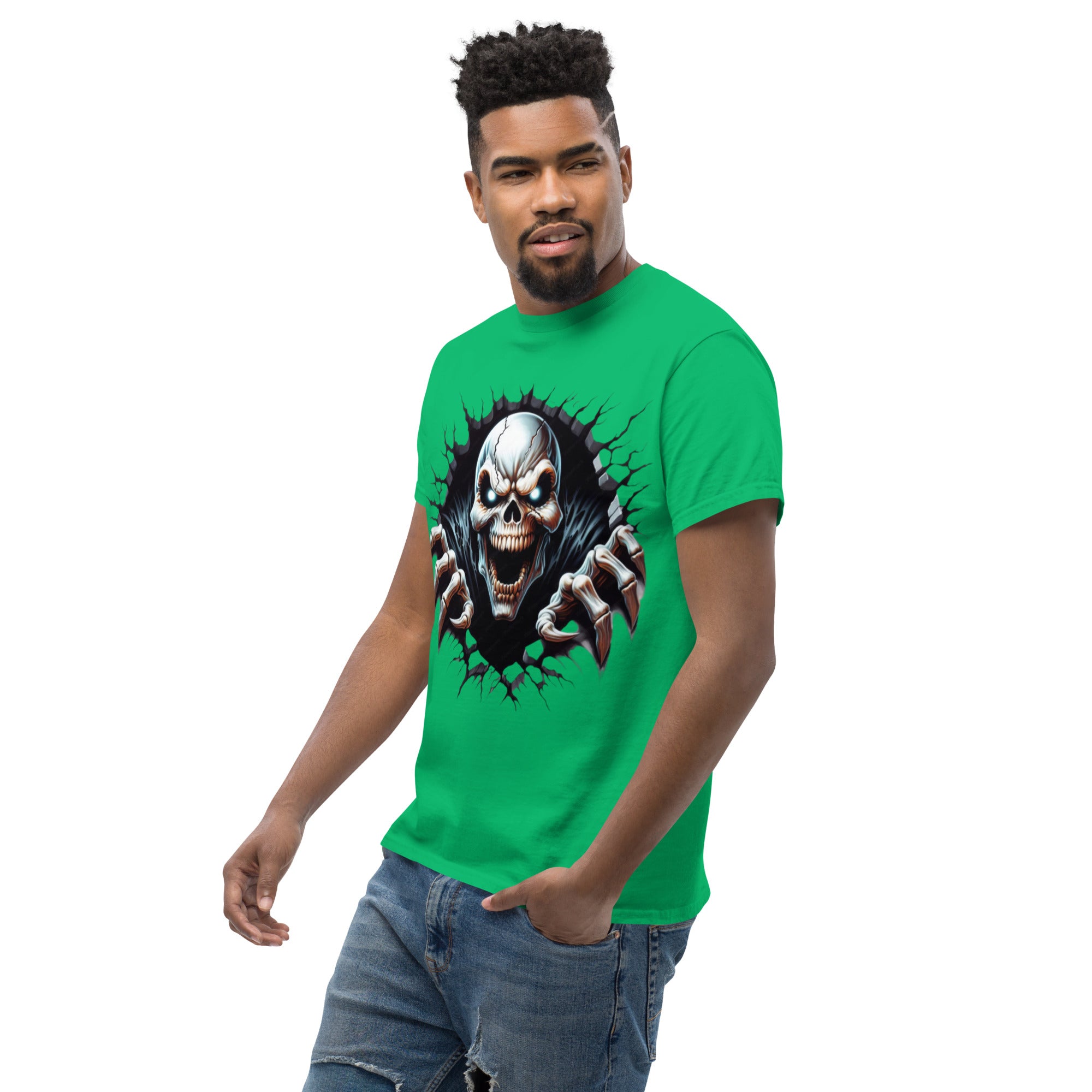 T-Shirt Unisex Stampata 100% Cotone – Confortevole – Design Alien Scream-Biiply