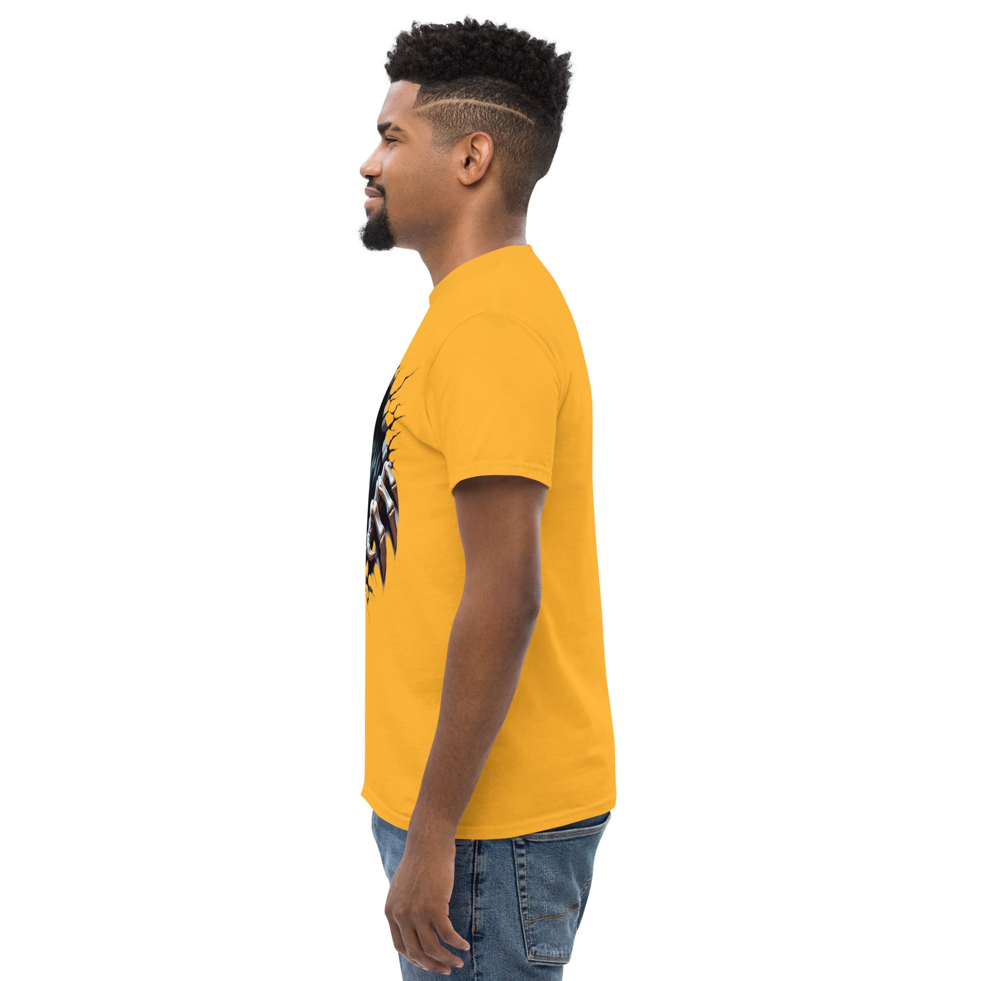 T-Shirt Unisex Stampata 100% Cotone – Confortevole – Design Alien Scream-Biiply