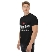 T-Shirt Unisex Stampata 100% Cotone – Confortevole – Design Amici Particolari-Biiply