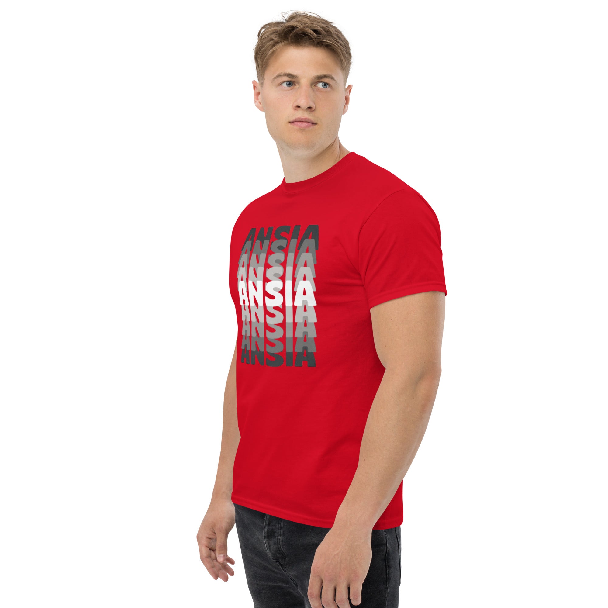T-Shirt Unisex Stampata 100% Cotone – Confortevole – Design Ansia-Biiply