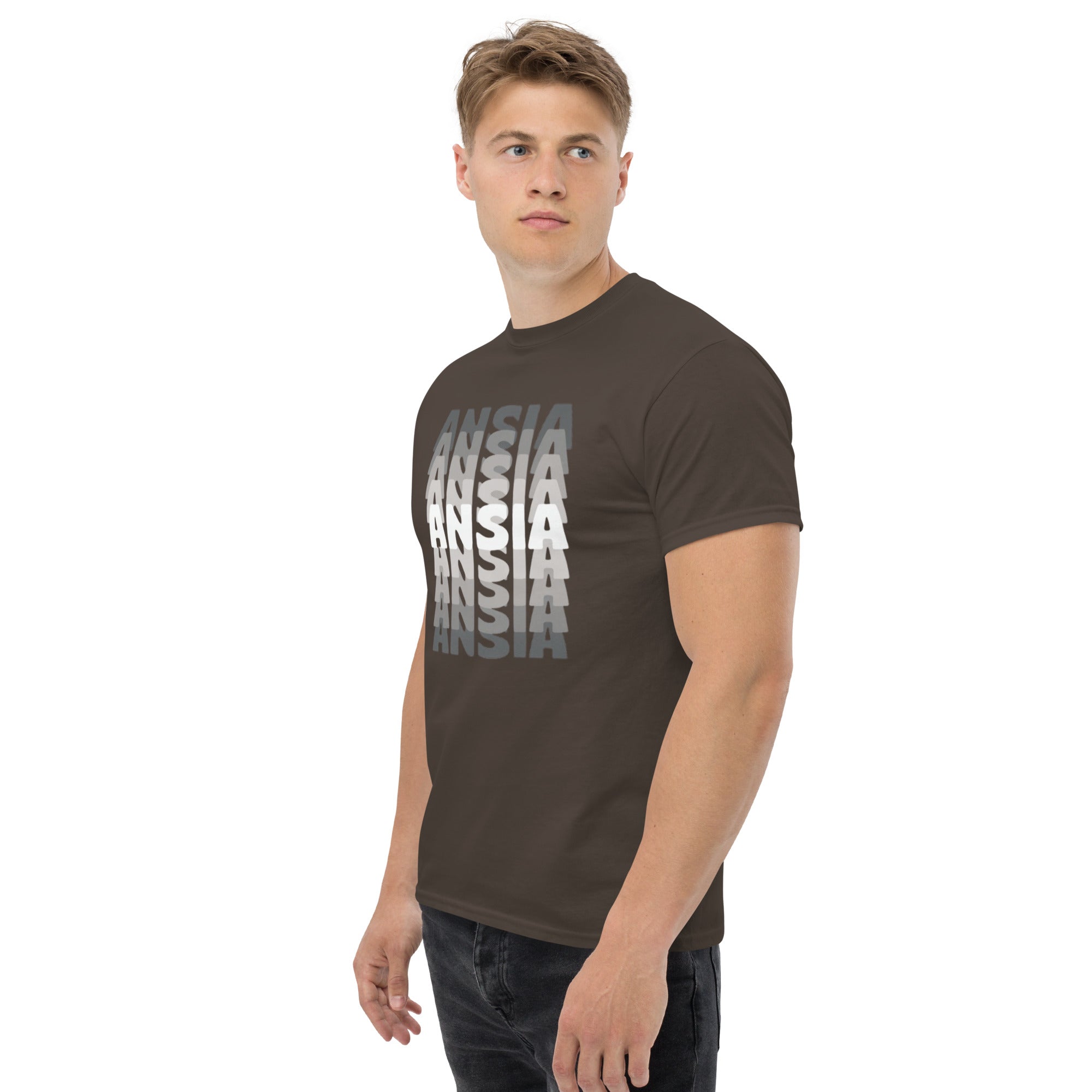 T-Shirt Unisex Stampata 100% Cotone – Confortevole – Design Ansia-Biiply