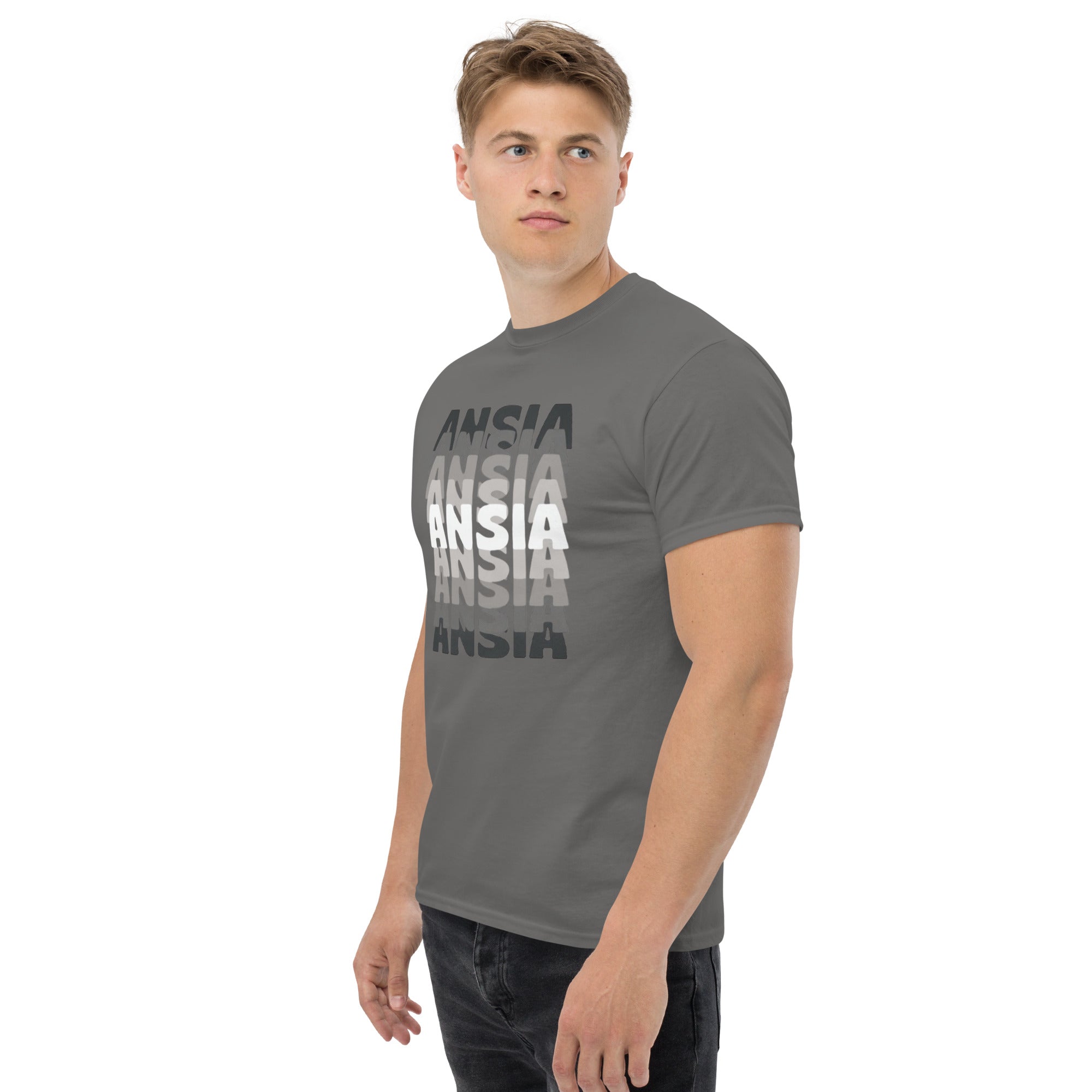 T-Shirt Unisex Stampata 100% Cotone – Confortevole – Design Ansia-Biiply
