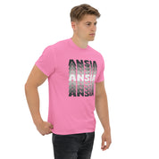 T-Shirt Unisex Stampata 100% Cotone – Confortevole – Design Ansia-Biiply