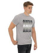 T-Shirt Unisex Stampata 100% Cotone – Confortevole – Design Ansia-Biiply
