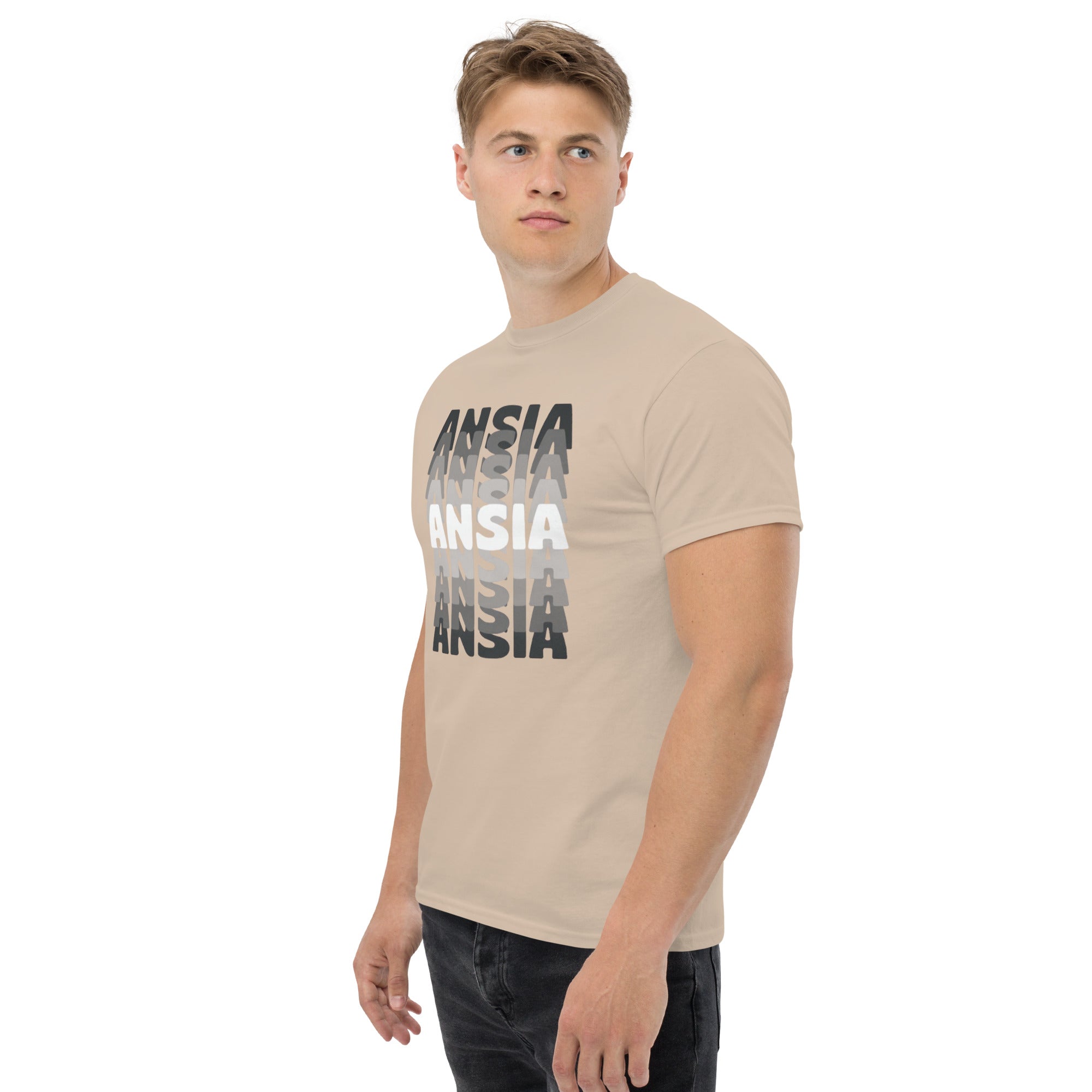T-Shirt Unisex Stampata 100% Cotone – Confortevole – Design Ansia-Biiply