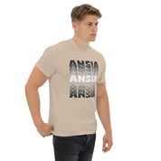 T-Shirt Unisex Stampata 100% Cotone – Confortevole – Design Ansia-Biiply