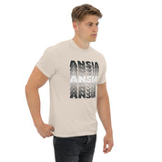 T-Shirt Unisex Stampata 100% Cotone – Confortevole – Design Ansia-Biiply