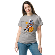 T-Shirt Unisex Stampata 100% Cotone – Confortevole – Design Asteroid Punch-Biiply