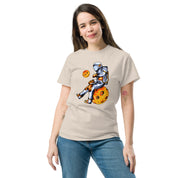 T-Shirt Unisex Stampata 100% Cotone – Confortevole – Design Asteroid Punch-Biiply