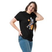 T-Shirt Unisex Stampata 100% Cotone – Confortevole – Design Asteroid Punch-Biiply