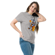 T-Shirt Unisex Stampata 100% Cotone – Confortevole – Design Asteroid Punch-Biiply