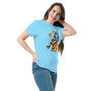 T-Shirt Unisex Stampata 100% Cotone – Confortevole – Design Asteroid Punch-Biiply