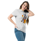 T-Shirt Unisex Stampata 100% Cotone – Confortevole – Design Asteroid Punch-Biiply