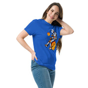 T-Shirt Unisex Stampata 100% Cotone – Confortevole – Design Asteroid Punch-Biiply