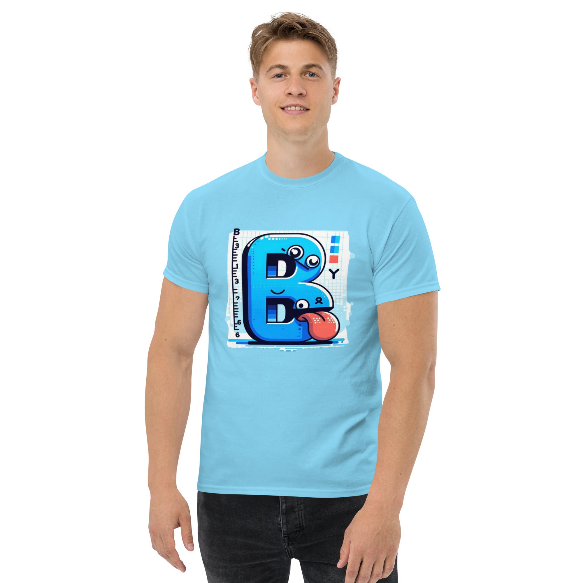 T-Shirt Unisex Stampata 100% Cotone – Confortevole – Design B Animata-Biiply