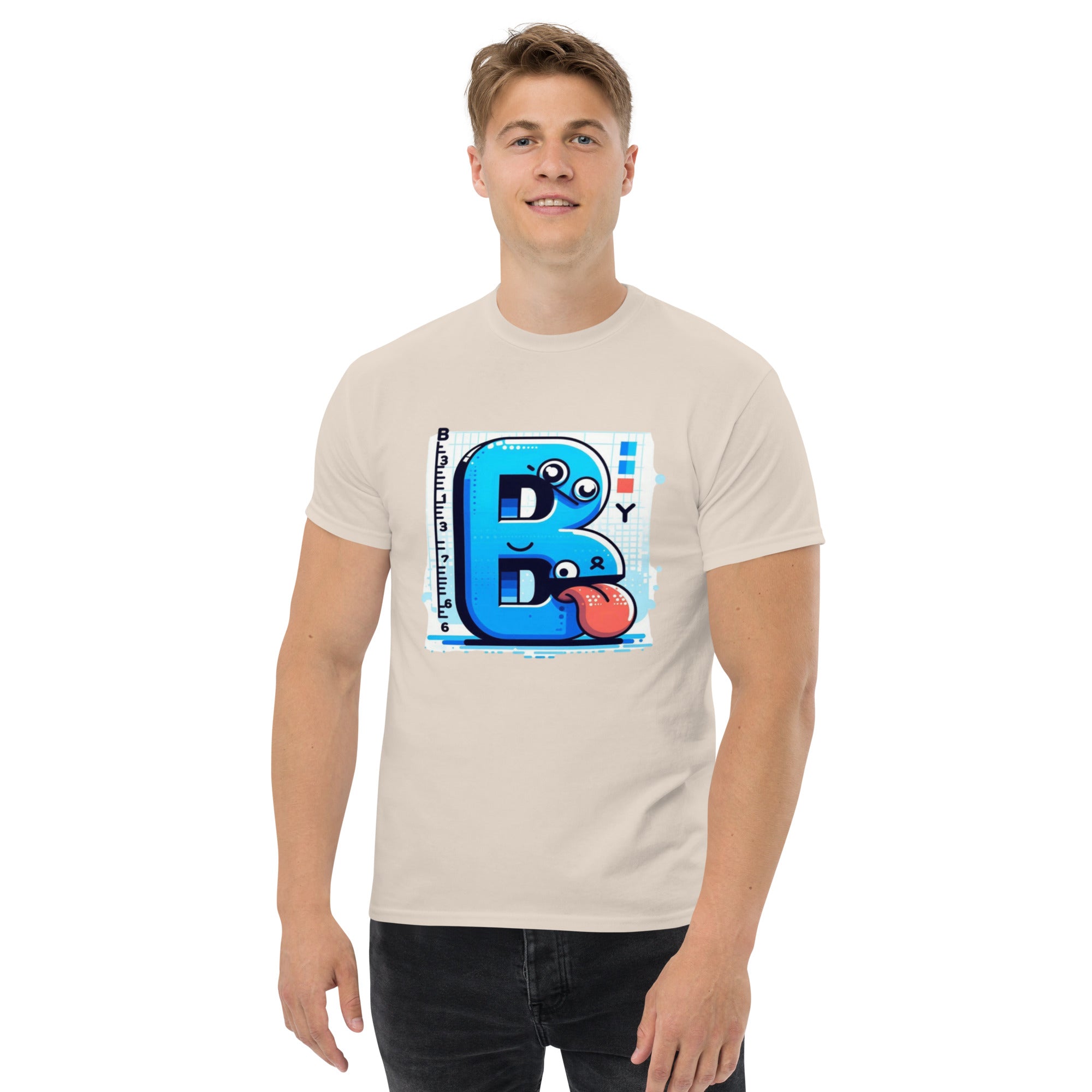 T-Shirt Unisex Stampata 100% Cotone – Confortevole – Design B Animata-Biiply
