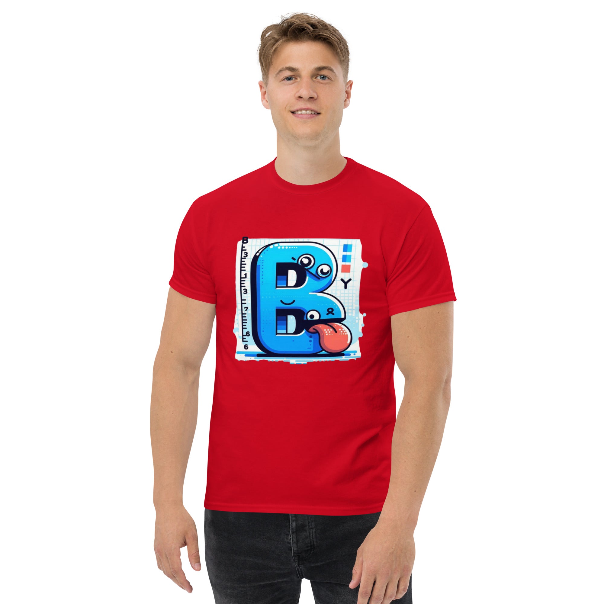 T-Shirt Unisex Stampata 100% Cotone – Confortevole – Design B Animata-Biiply