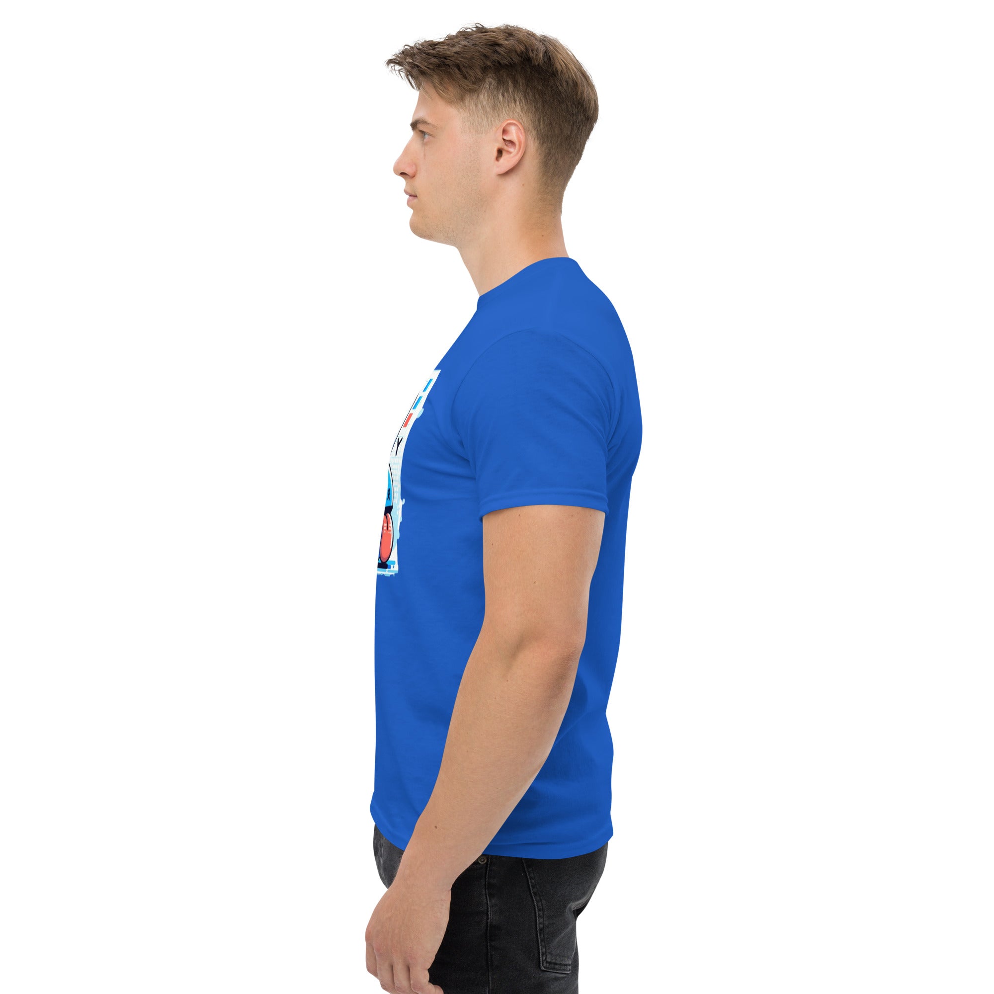 T-Shirt Unisex Stampata 100% Cotone – Confortevole – Design B Animata-Biiply