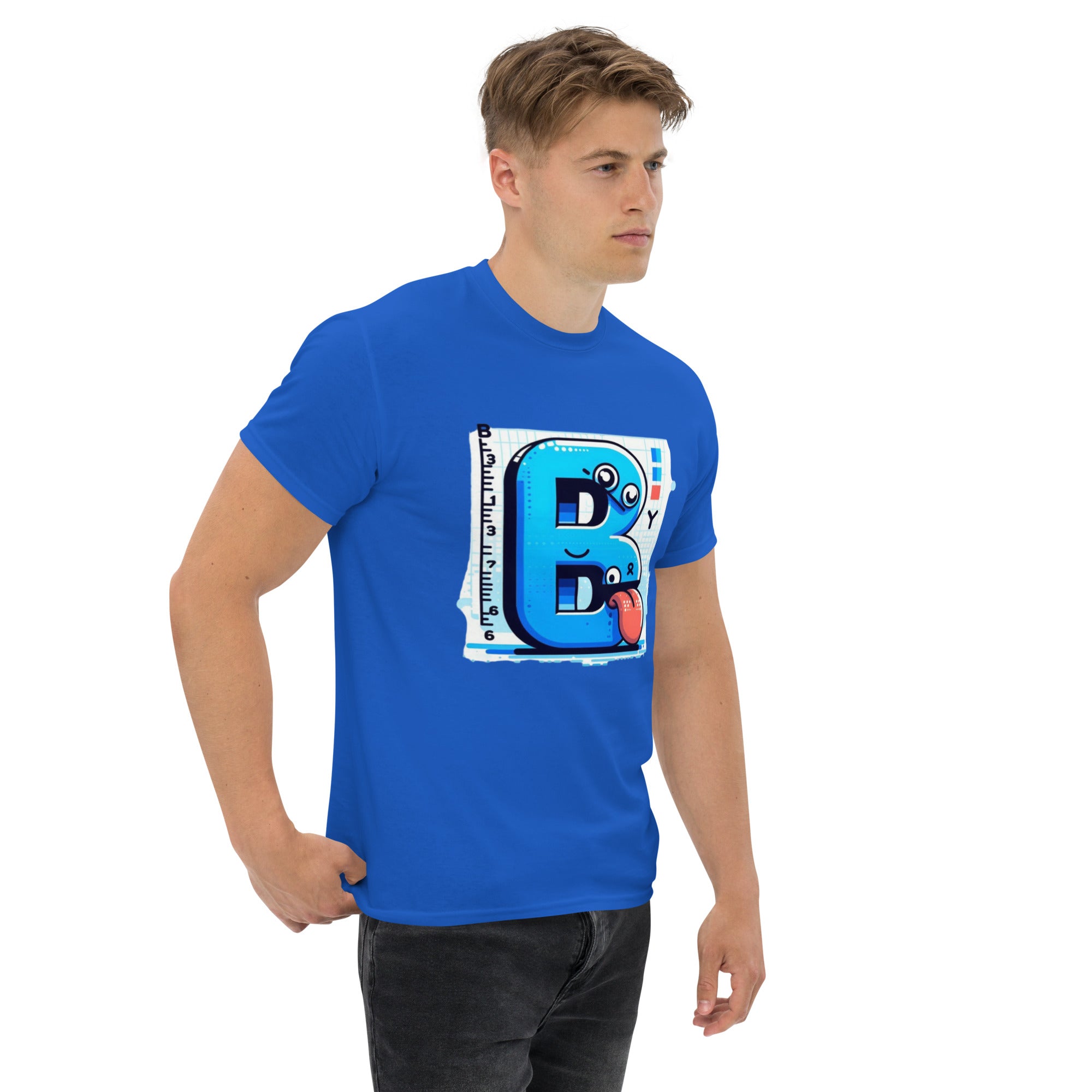 T-Shirt Unisex Stampata 100% Cotone – Confortevole – Design B Animata-Biiply